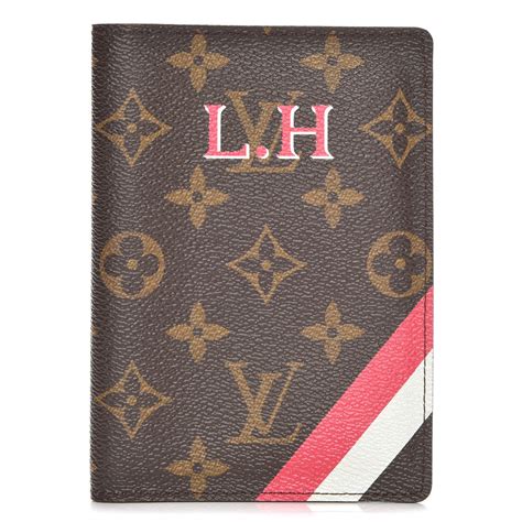 louis vuitton paspoorthouder zwart|Passport Cover My LV Heritage Monogram .